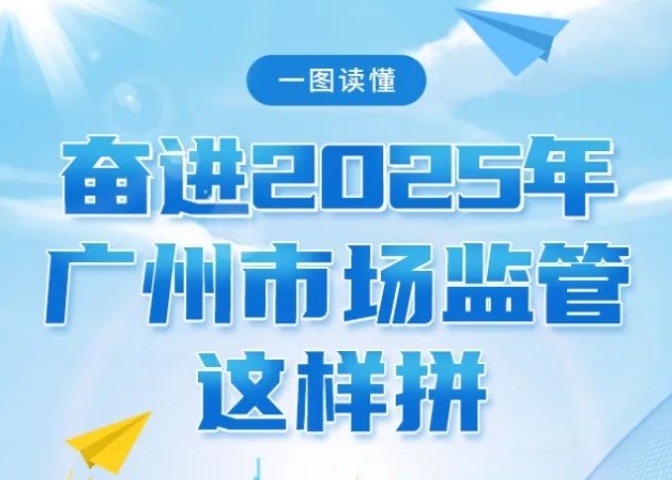 【一图读懂】奋进2025年，广州市场监管这样拼！